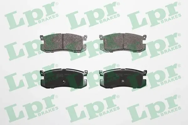 Задні гальмівні колодки 05P037 LPR