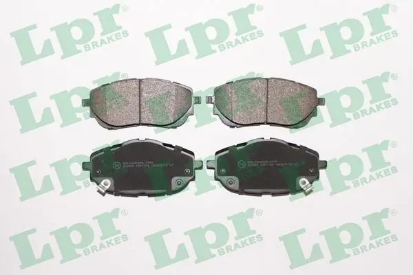 Передні тормозні колодки 05P1784 LPR