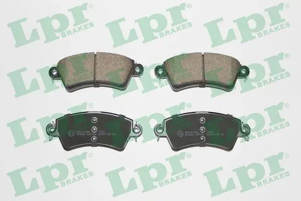 Задні гальмівні колодки 05P766 LPR