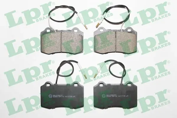 Передні тормозні колодки 05P1141 LPR