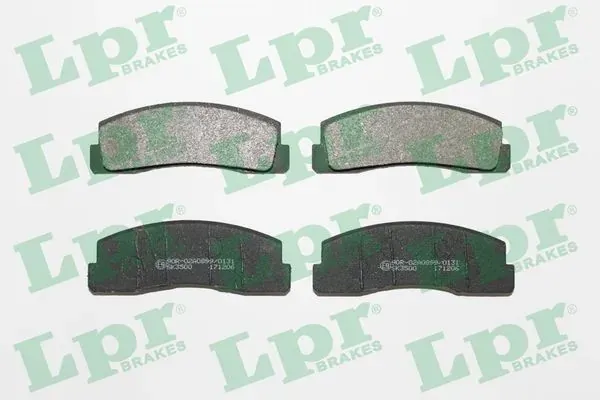 Передні тормозні колодки 05P179 LPR