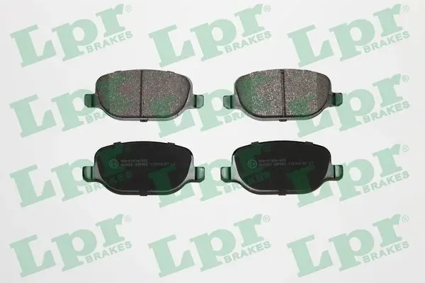 Задні гальмівні колодки 05P855 LPR