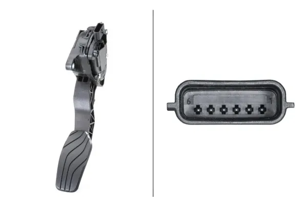 Педаль газу Nissan Qashqai II