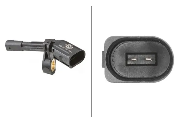 Датчик АБС (ABS) задній, лівий 6PU012039031 HELLA