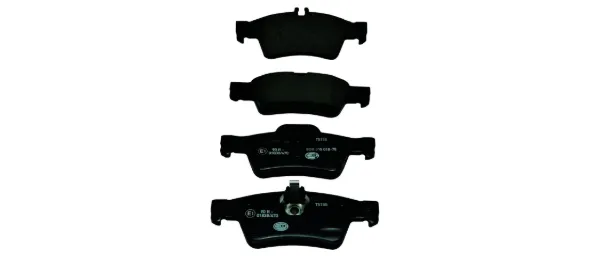 Задні гальмівні колодки 8DB355018751 HELLA