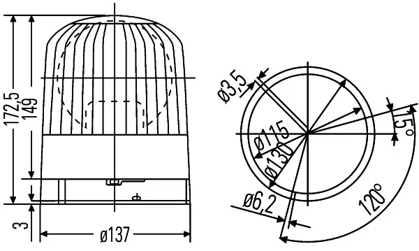  2RL007550011 HELLA