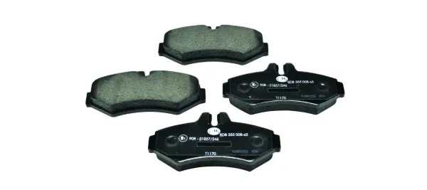 Задні гальмівні колодки 8DB355008651 HELLA