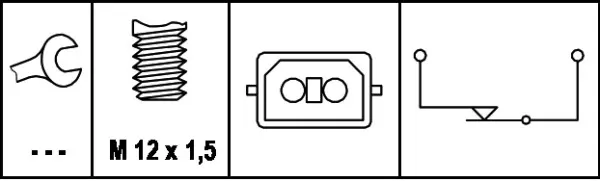 Жабка тормозу 6DD008622161 HELLA