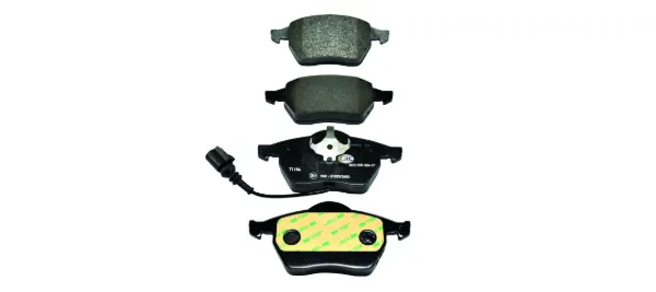 Передні тормозні колодки 8DB355008471 HELLA