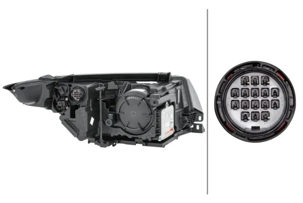 Фара ліва BJ3213W030EE Ford