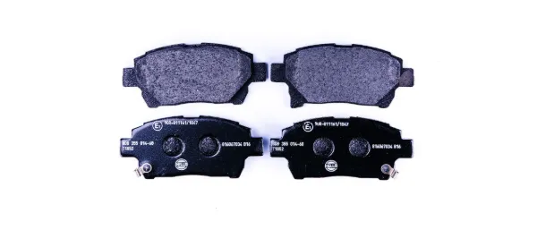 Передні тормозні колодки 8DB355014601 HELLA