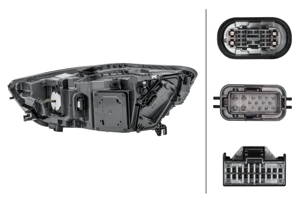 Фара права 1EX011151421 HELLA