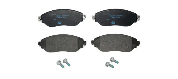 Передні тормозні колодки 8DB355021891 HELLA