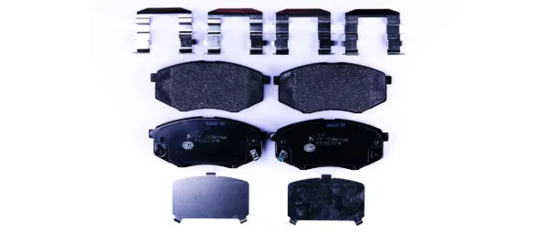 Передні тормозні колодки 8DB355019791 HELLA