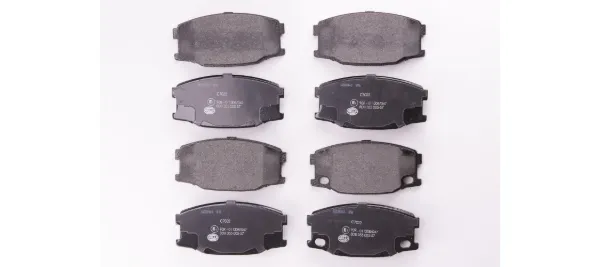 Передні тормозні колодки 8DB355005571 HELLA