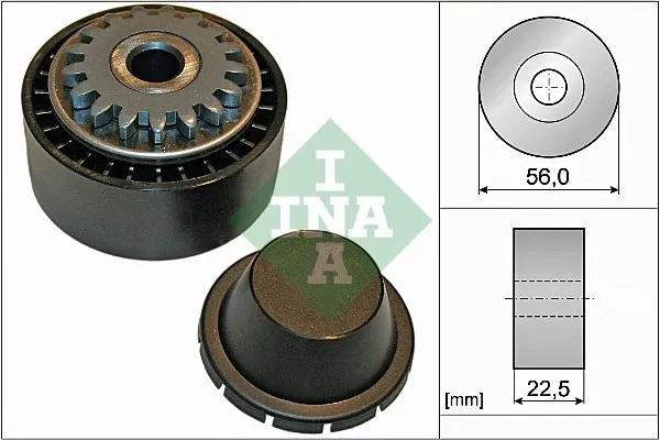 Натяжний ролик 531085410 INA