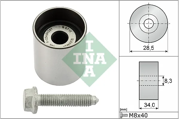Ролик паразитний ГРМ 532019710 INA