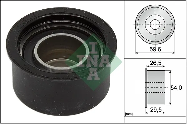 Ролик паразитний ГРМ 532008710 INA