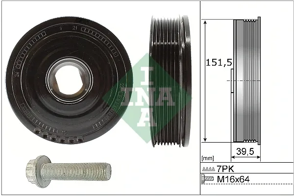 Шків колінвала 544017720 INA