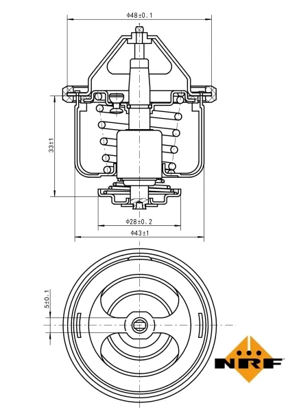 Купити Термостат Nissan Sunny III N14