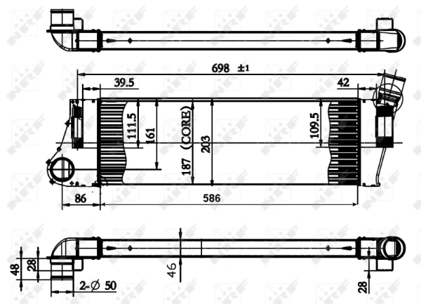 Інтеркулер 30899 NRF