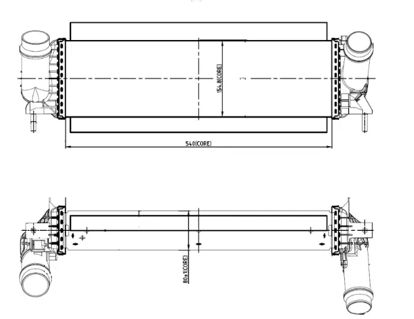 Інтеркулер Nissan Navara NP300 IV