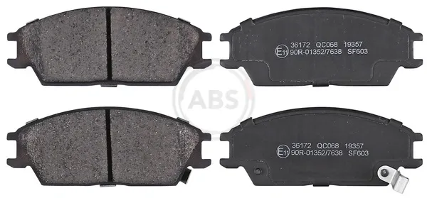 Передні тормозні колодки 36172 ABS
