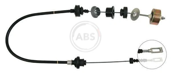 Трос зчеплення K27650 ABS