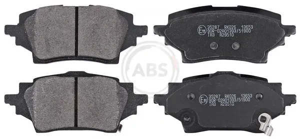 Задні гальмівні колодки 35287 ABS