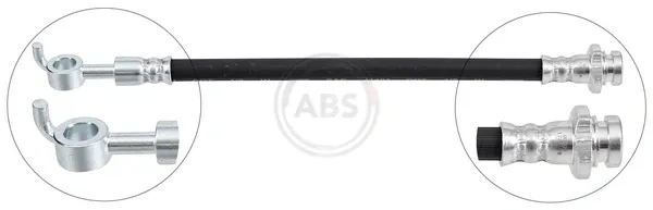 Шланг гальмівний задній, правий SL1055 ABS