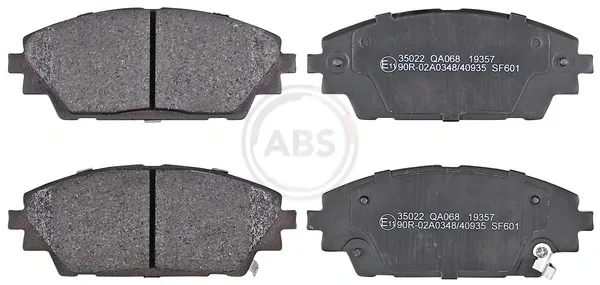 Передні тормозні колодки 35022 ABS