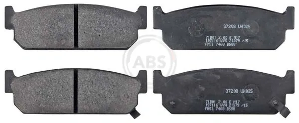 Задні гальмівні колодки 37208 ABS
