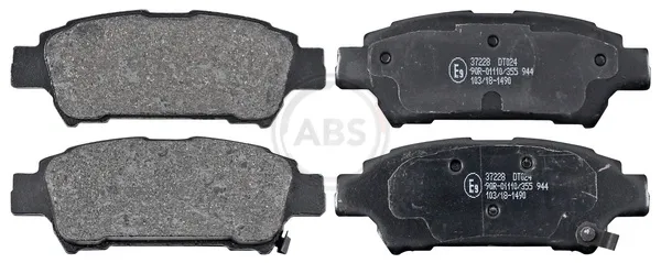 Задні гальмівні колодки 37228 ABS