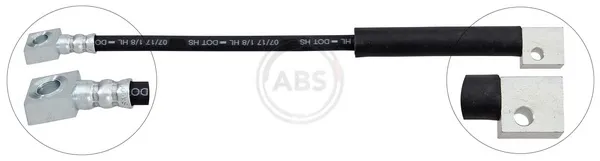 Шланг гальмівний передній, лівий SL3390 ABS