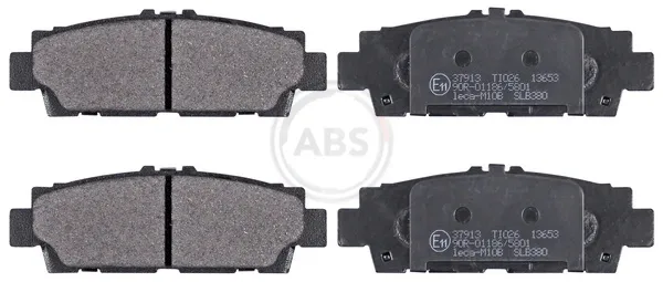 Задні гальмівні колодки 37913 ABS