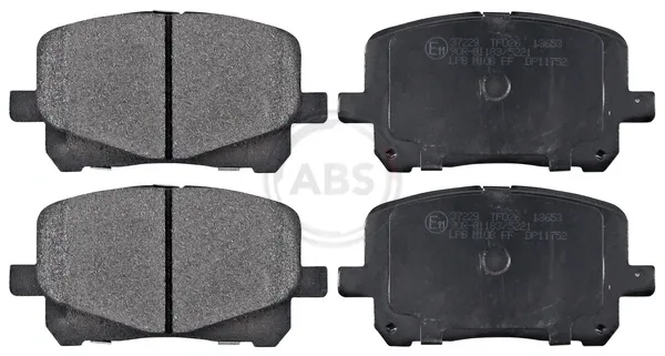 Передні тормозні колодки 37229 ABS