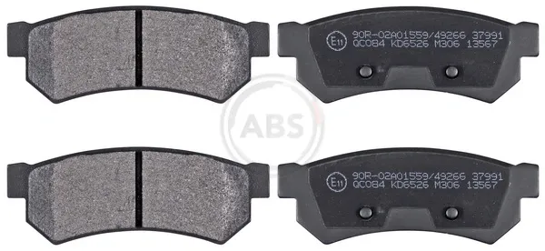 Задні гальмівні колодки 37991 ABS