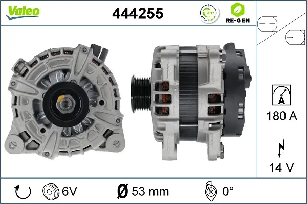 Генератор 444255 VALEO