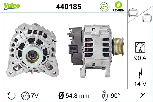 Генератор 440185 VALEO