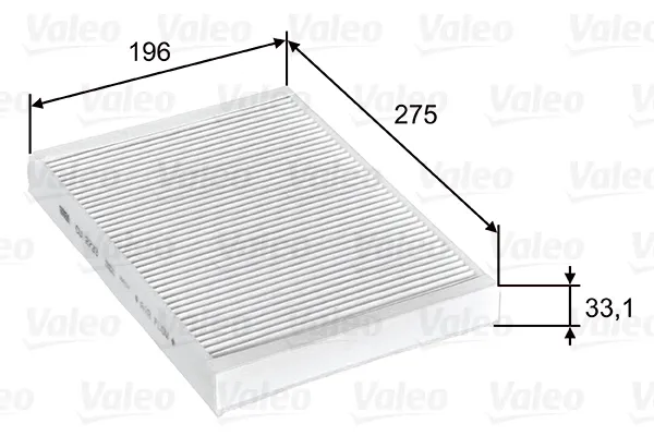 Фільтр салону 715597 VALEO