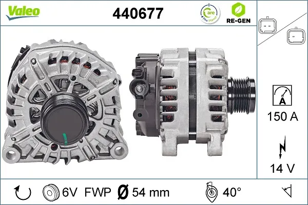 Генератор 440677 VALEO