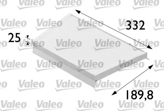 Фільтр салону 698700 VALEO