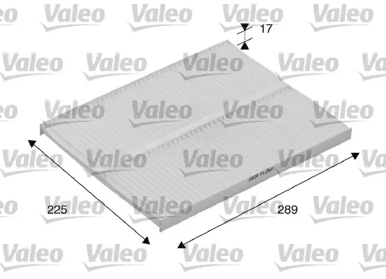 Фільтр салону 698167 VALEO