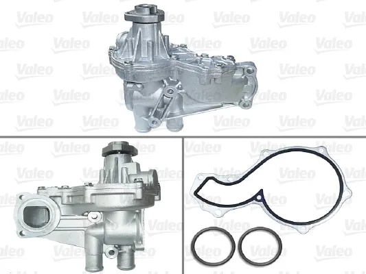 Помпа водяна (насос) охолодження, в зборі з корпусом 506667 VALEO