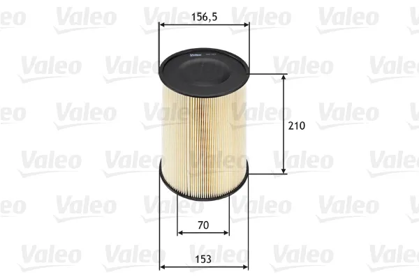 Повітряний фільтр 585653 VALEO