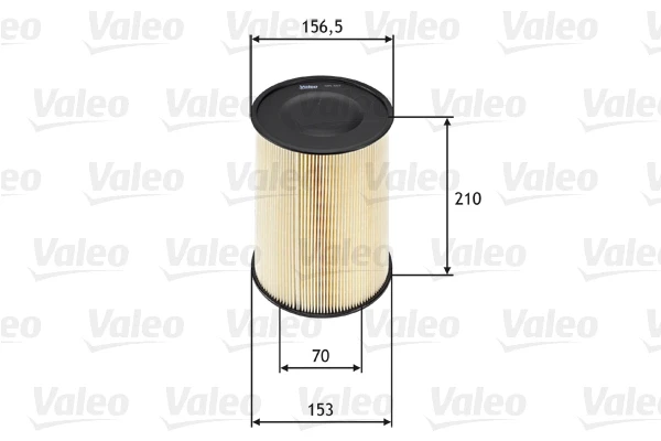Повітряний фільтр 585653 VALEO