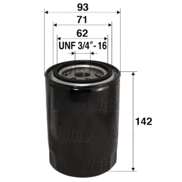 Масляний фільтр 586024 VALEO