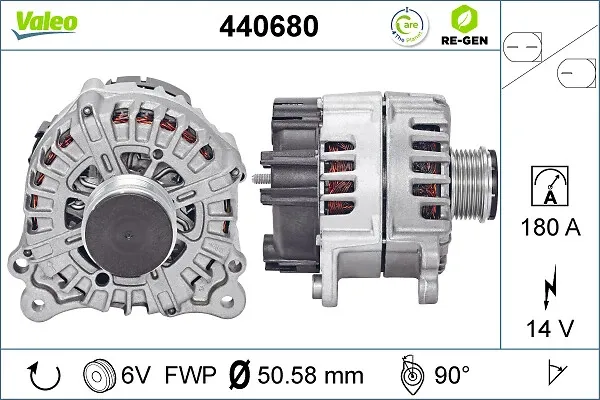 Генератор 440680 VALEO