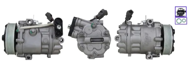 Компресор кондиціонера 71797537 Fiat/Alfa/Lancia