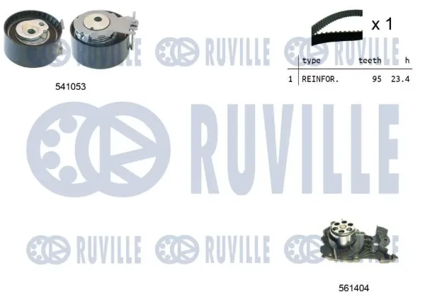 Комплект ГРМ 5501191 Ruville